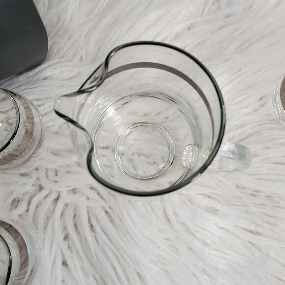 Dorothy Thorpe Libby Mid-Century Modern Pitcher and Glass Set - Picture 4 of 9